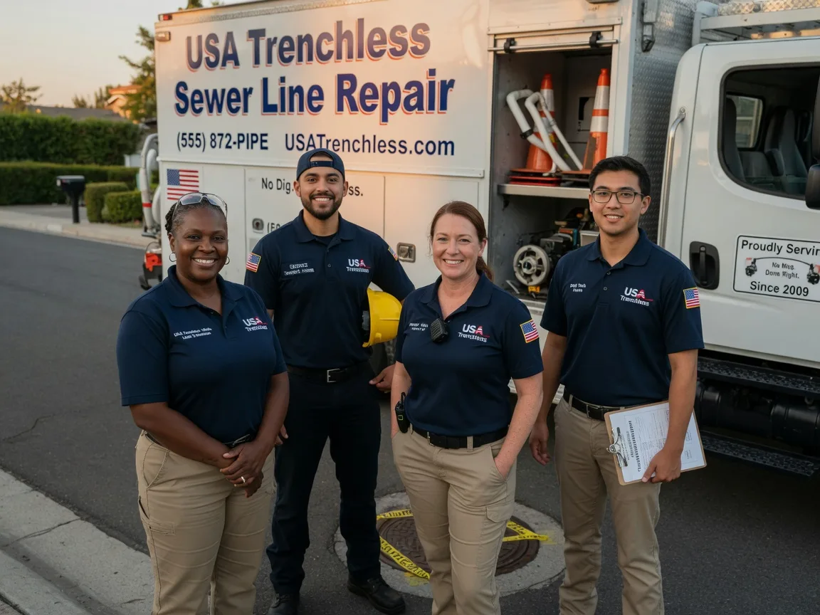 Sewer Line Repair company in Camp, AR